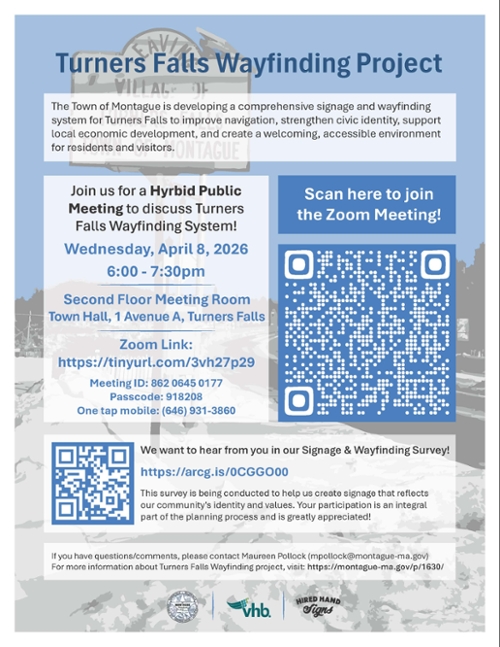Turners Falls Wayfinding Project - Public Meeting #1