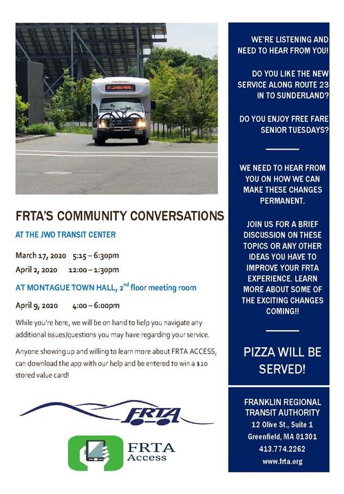 FRTA's Community Conversations