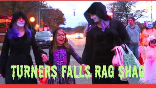 Downtown Turners Falls Halloween Rag Shag Parade